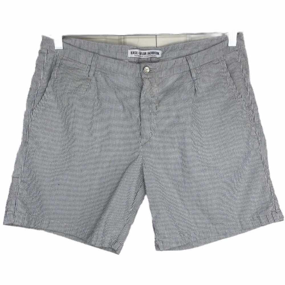 Kasil + Taylor Jacobson Seersucker Chino Shorts
